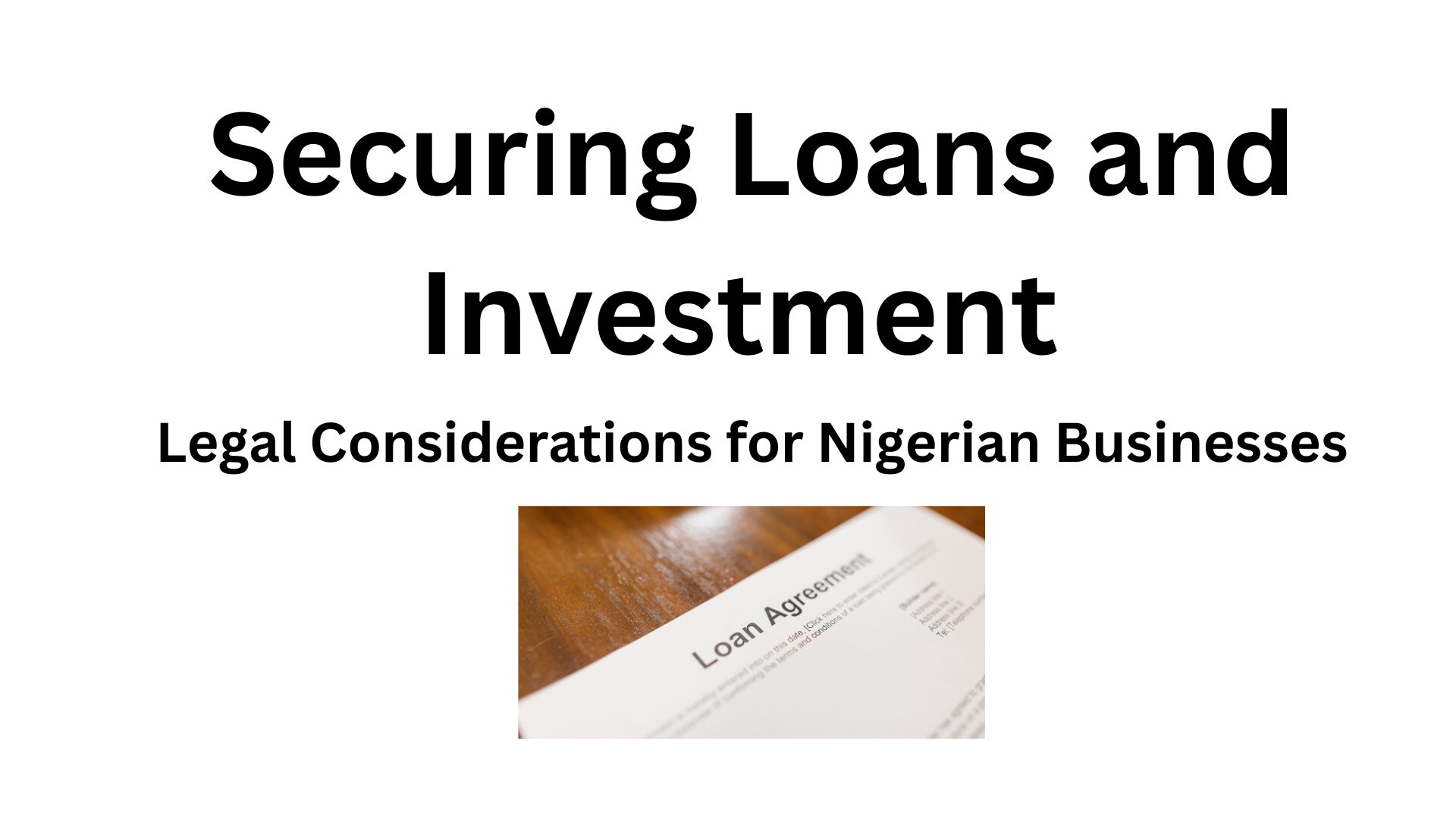LOANS & INVESTMENT